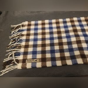 Peruvian Link Baby Alpaca Checkered Scarf
